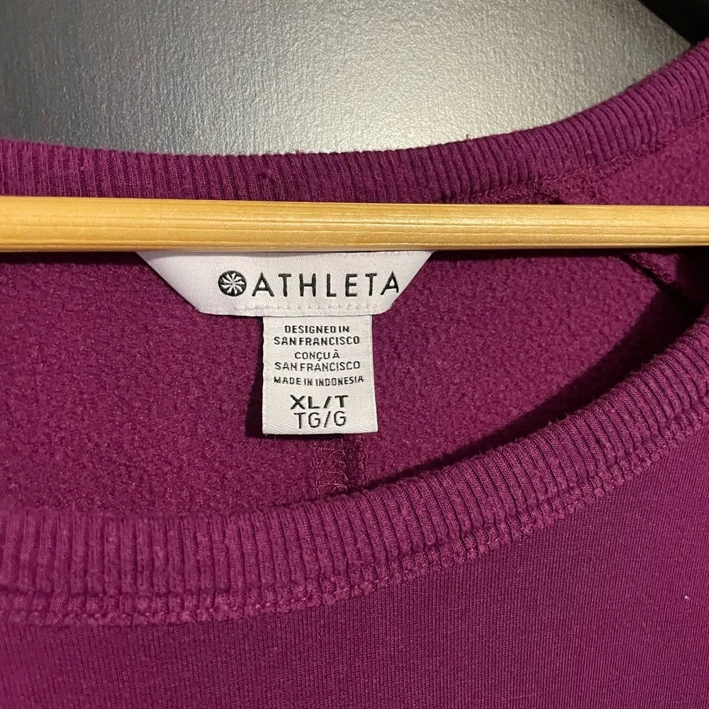 Athleta - Woman’s Coastal Luxe Recover Sweatshirt - Picture 2 of 6